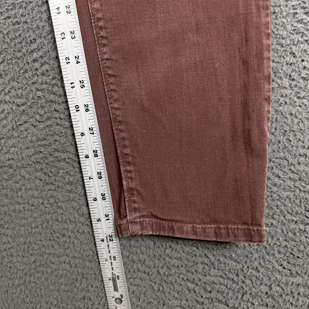 Mott & Bow Jeans Mens 33x32 Brown Slim Fit Stretch Denim Pants Casual - Picture 7 of 16